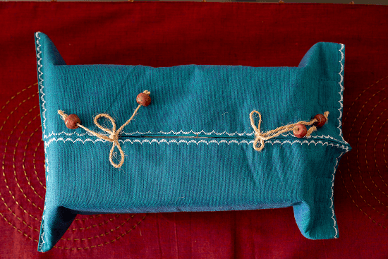 Bhumija - Tissue Box Cover - Southcotton Green