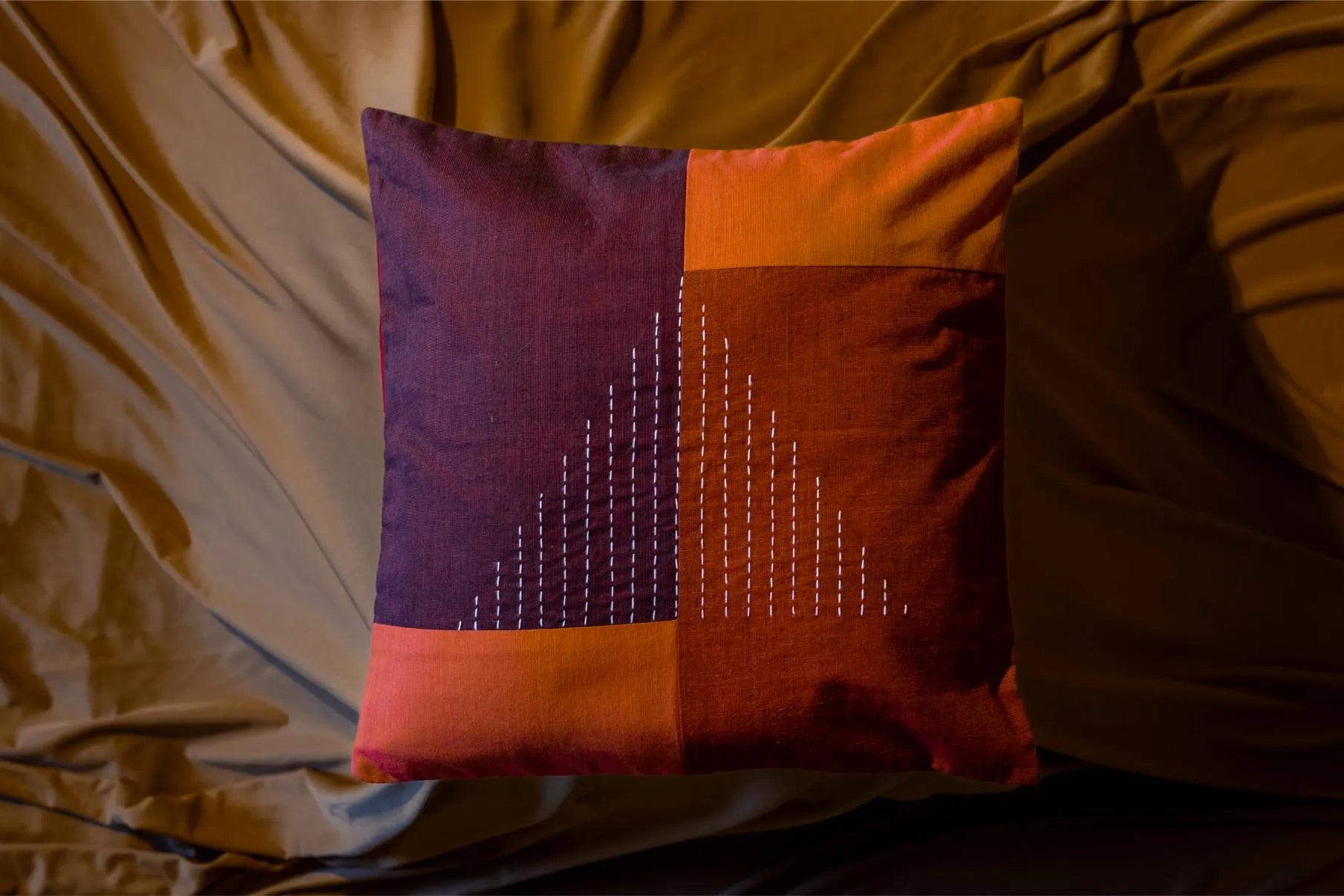 Luna Max - Cushion Cover - Berry Red