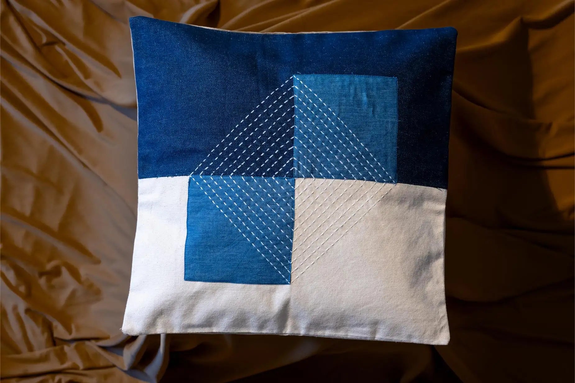 Luna - Cushion Cover - French Blue